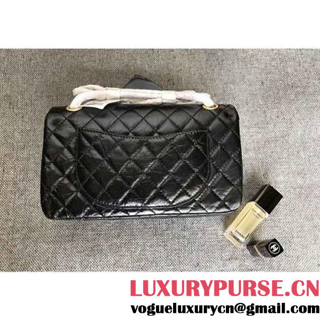 Chanel Aged Calfskin Lucky Charm 2.55 Size 225 Flap Handbag A37586 2017 (MK-7091323 )