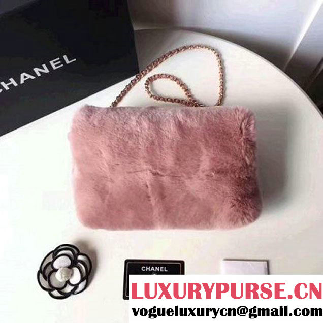 Chanel Orylag & Lambskin Flap Bag Pink 2017 (2A058-7101406 )