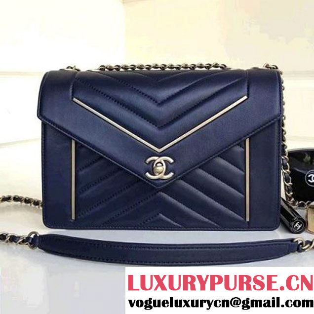 Chanel Lambskin Chevron Small/Medium Flap Bag A91897/A91898 2017 (1A111-7091315 )