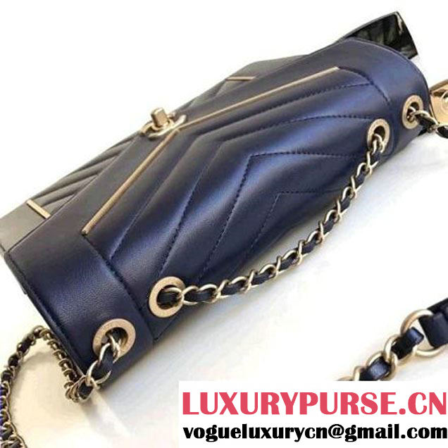 Chanel Lambskin Chevron Small/Medium Flap Bag A91897/A91898 2017 (1A111-7091315 )
