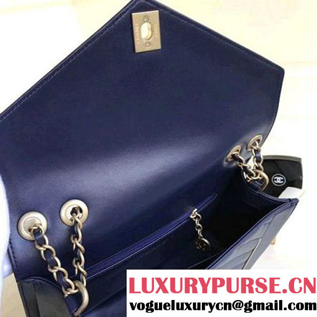 Chanel Lambskin Chevron Small/Medium Flap Bag A91897/A91898 2017 (1A111-7091315 )