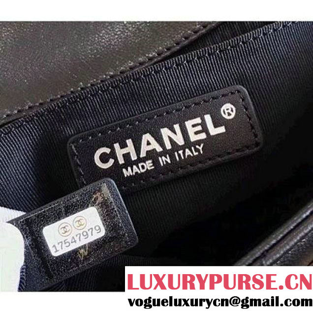 Chanel Stud Wars Lambskin Mini Flap Bag A91954 Black 2017 (KN-7110106 )