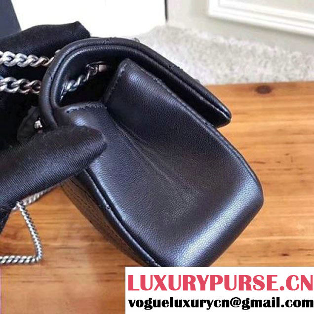 Chanel Stud Wars Lambskin Mini Flap Bag A91954 Black 2017 (KN-7110106 )