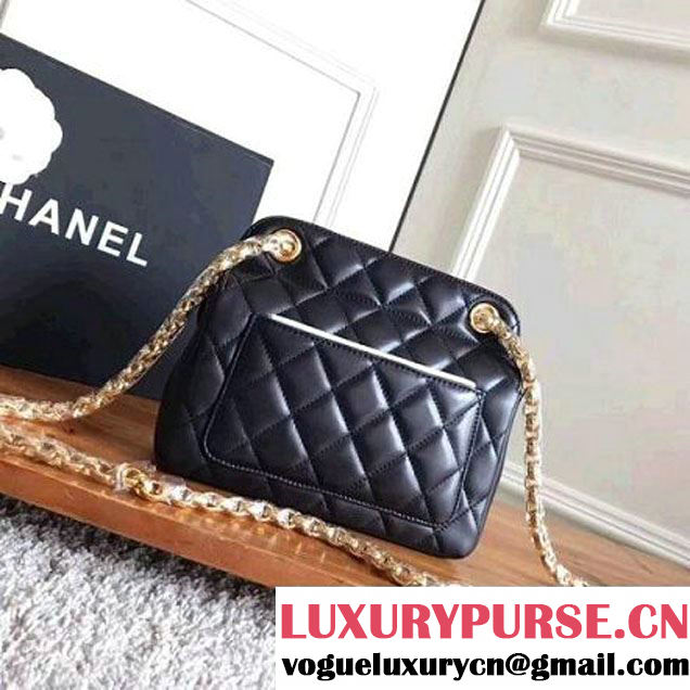 Chanel Small Quilting Lambskin Flap Bag Black 2017 (KN-7111139 )