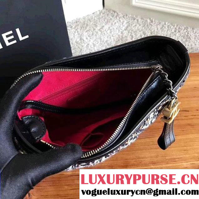 Chanel Tweed/Calfskin Gabrielle Small Hobo Bag A91810 Multicolor 2017 (KN-7121110 )