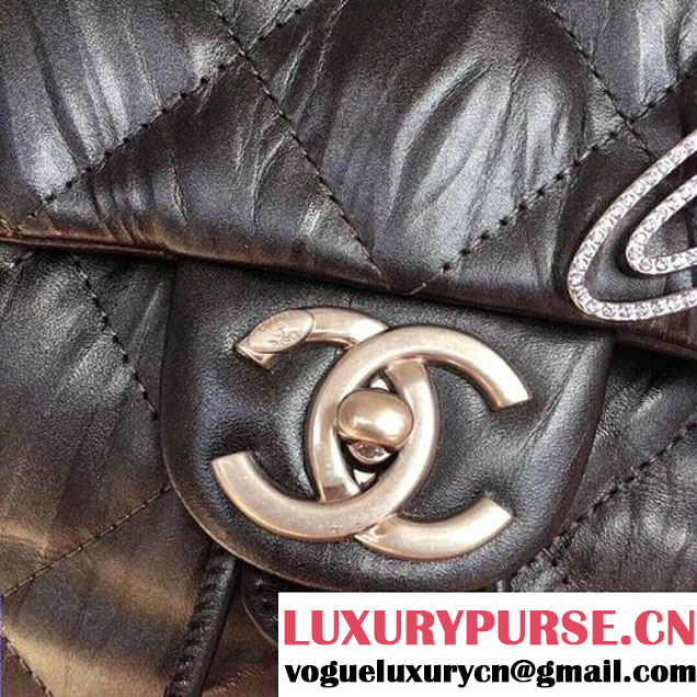 Chanel Iridescent Calfskin Backpack Bag Black F/W 2017 (ZMD-7122110 )