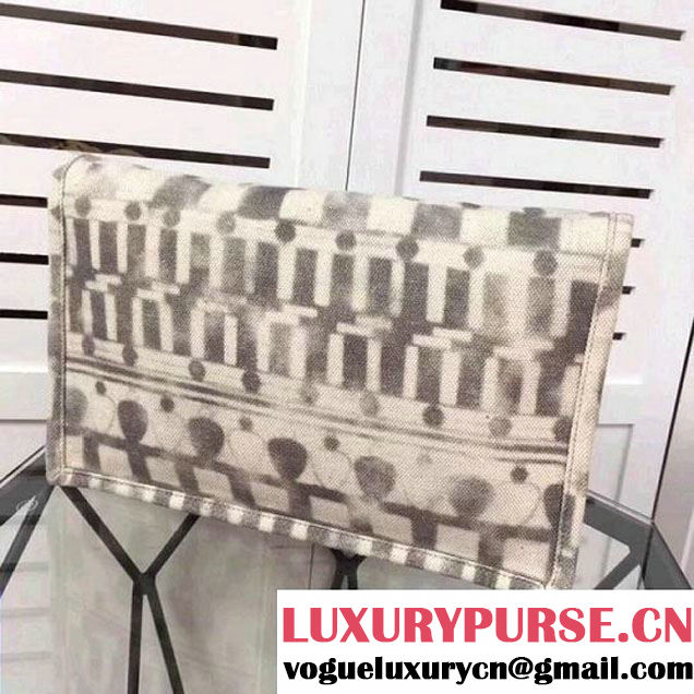 Chanel Iliad Printed Toile Clutch Bag A91749 2018 (2A043-7122118 )