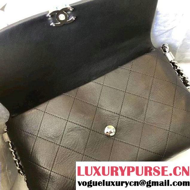Chanel Black Calfskin Braided with Style Small Flap Bag A57116 2018 (MK-8010219 )