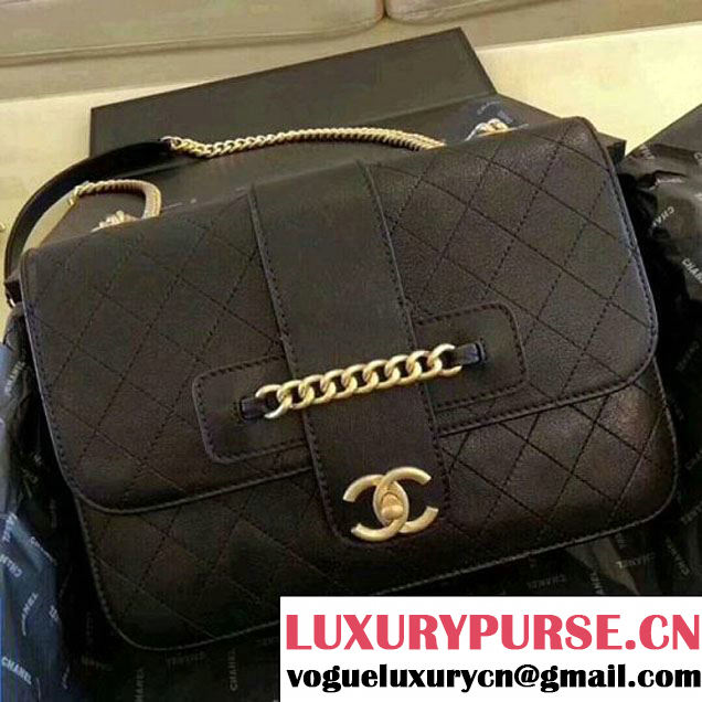Chanel Sheepskin Flap Bag A57231 Black 2018 (ZMD-8010213 )