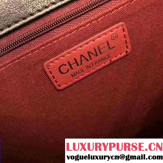 Chanel Sheepskin Flap Bag A57231 Black 2018 (ZMD-8010213 )