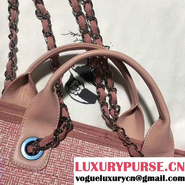 Chanel Deauville Large Shopping Bag A66942 Pink 2018 (HX-8010613 )