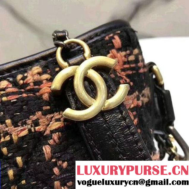 Chanel Tweed/Calfskin Gabrielle Small Hobo Bag A91810 2018 (KN-8013003 )