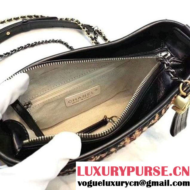 Chanel Tweed/Calfskin Gabrielle Small Hobo Bag A91810 2018 (KN-8013003 )