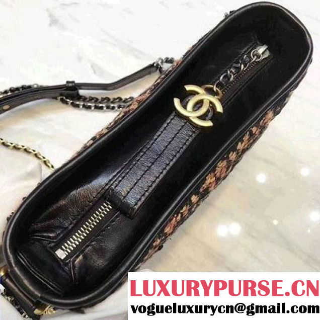Chanel Tweed/Calfskin Gabrielle Small Hobo Bag A91810 2018 (KN-8013003 )