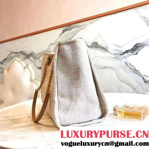 Chanel Deauville Medium Shopping Bag Beige 2018 (KN-8013011 )