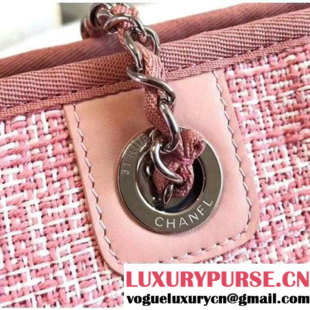 Chanel Deauville Medium Shopping Bag Pink 2018 (KN-8013010 )