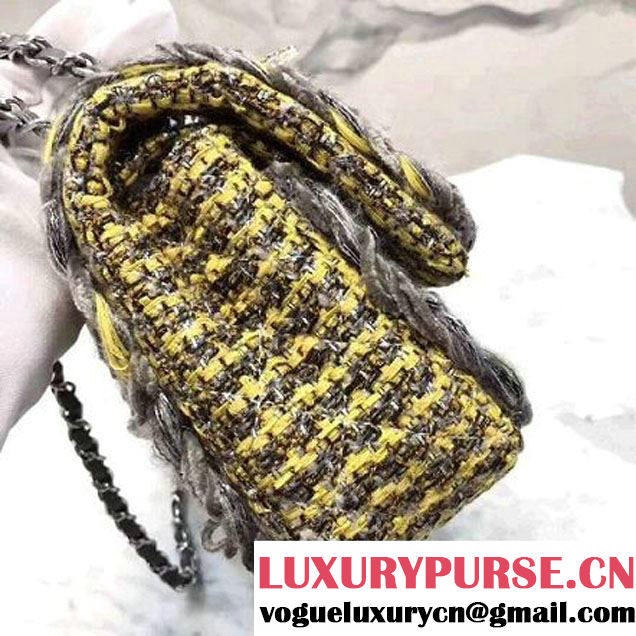 Chanel Tweed Classic Medium Flap Bag With Charms 2018 (KN-8013022 )