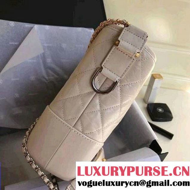 Chanel Gabrielle Medium Hobo Bag A93824 Nude 2018 (1A111-8013122 )