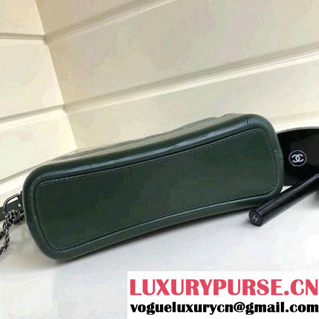 Chanel Gabrielle Medium Hobo Bag A93824 Light Green/Green 2018 (1A111-8013120 )
