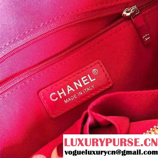 Chanel Gabrielle Medium Hobo Bag A93824 Red/Burgundy 2018 (1A111-8013118 )
