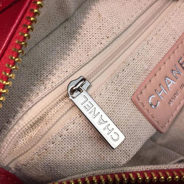 Chanel Tweed Gabrielle Hobo 20cm Bag Lambskin Leather Cruise 2018 Collection Red White Blue