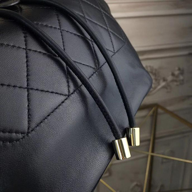 Chanel Business Affinity Backpack Bag Lambskin Leather Fall Winter 2017 Act 1 Collection Black