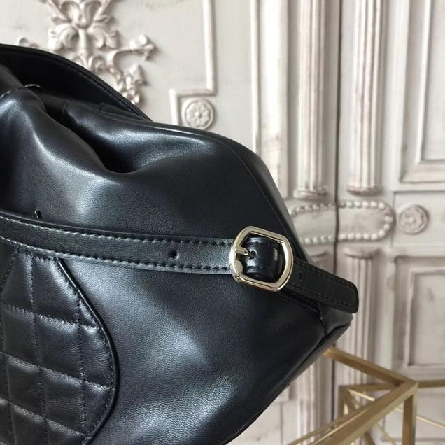 Chanel Business Affinity Backpack Bag Lambskin Leather Fall Winter 2017 Act 1 Collection Black