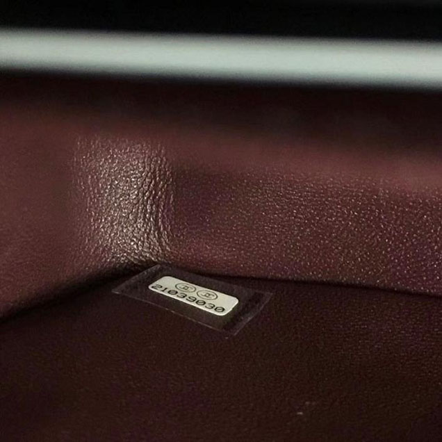 Chanel Tweed Classic Flap 25cm Bag Lambskin Leather Fall Winter 2017 Act 1 Collection Red