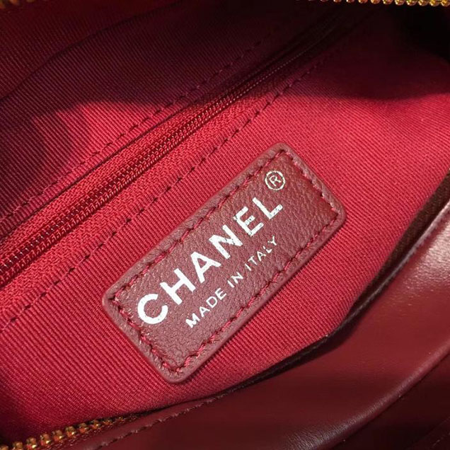 Chanel Gabrielle Hobo Bag Small 20cm Suede Lambskin Leather Fall Winter 2017 Act 2 Collection Blue