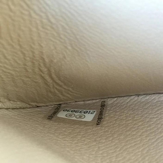 Chanel Flap 24cm Bag with Enamel Handle Python Leather Fall Winter 2017 Act 2 Collection Beige Multi