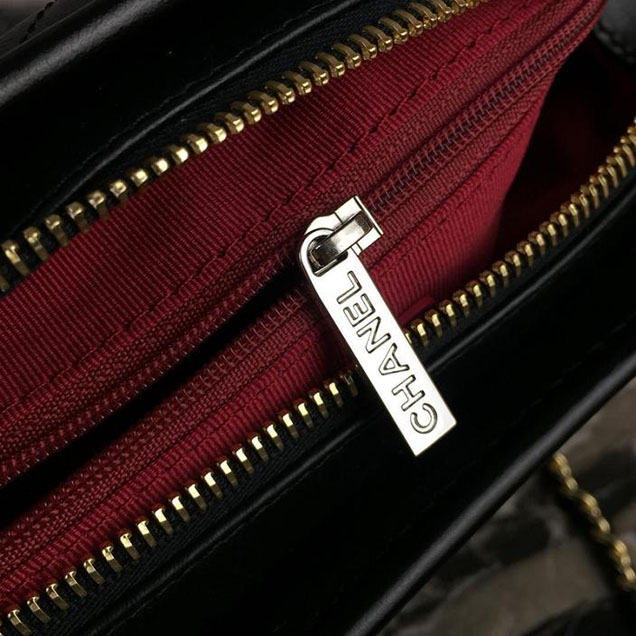 Chanel Gabrielle Hobo Bag Small 20cm Lambskin Leather Cruise 2018 Collection Black