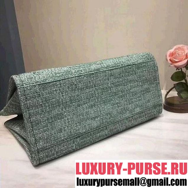 Chanel Deauville Large Shopping Bag A66942 Green 2018 (2A143-8030517 )