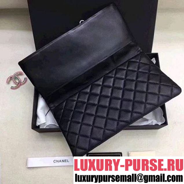 Chanel Quilting Lambskin Folded Case Black (ZMD-8031221 )