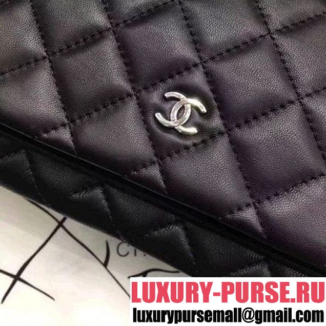 Chanel Quilting Lambskin Folded Case Black (ZMD-8031221 )