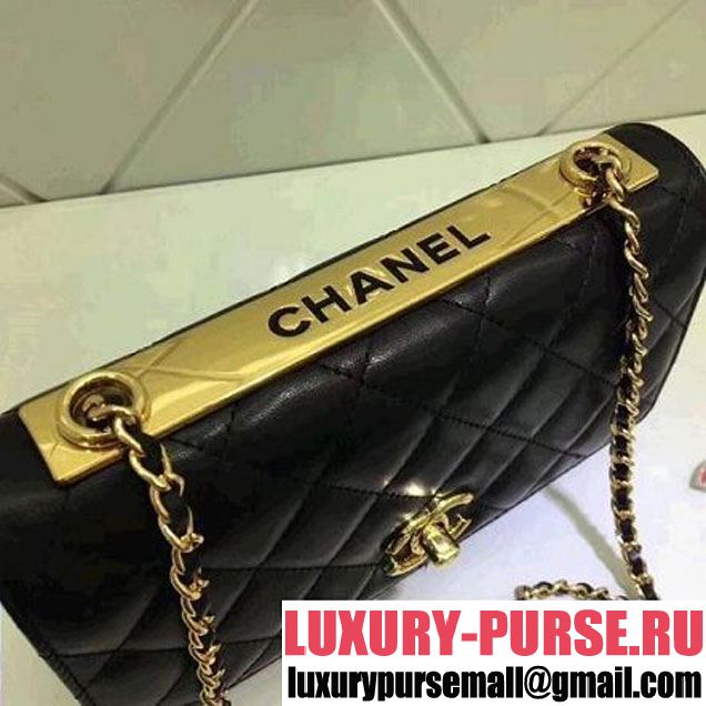 Chanel Quilting Lambskin Trendy CC Wallet on Chain WOC Bag Black 2018 (ZMD-8031309 )