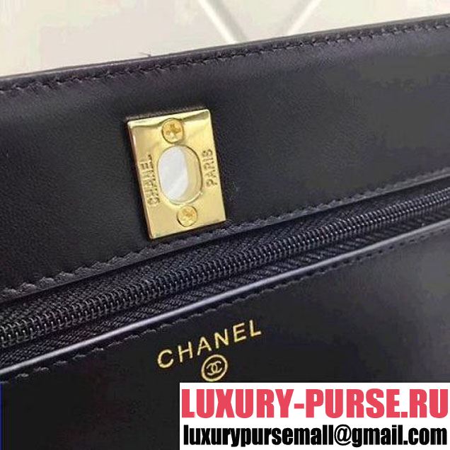 Chanel Quilting Lambskin Trendy CC Wallet on Chain WOC Bag Black 2018 (ZMD-8031309 )