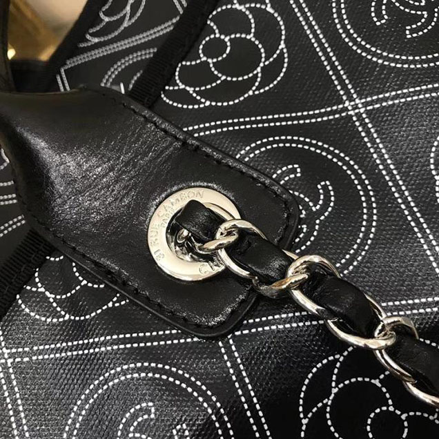 Chanel Printed Canvas Maxi Chanel Large Shopping Bag A57161 2018