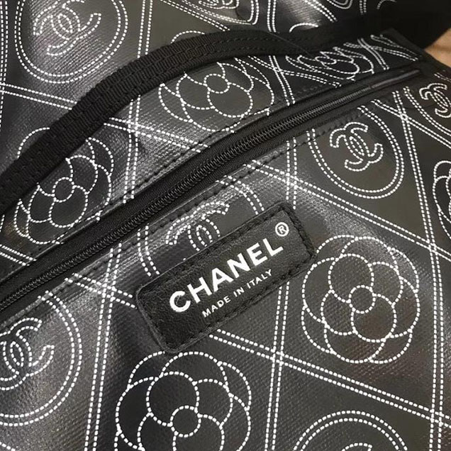 Chanel Printed Canvas Maxi Chanel Large Shopping Bag A57161 2018