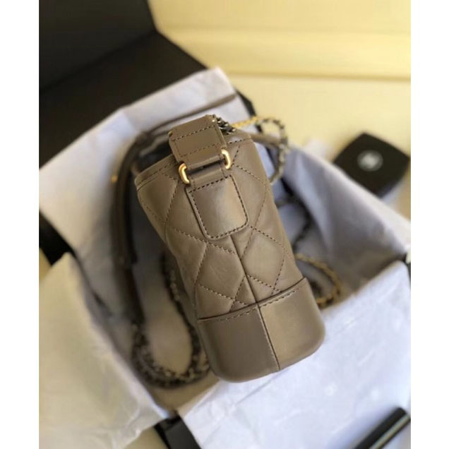 Chanel Gabrielle Small Hobo Bag A91810 Etoupe 2018
