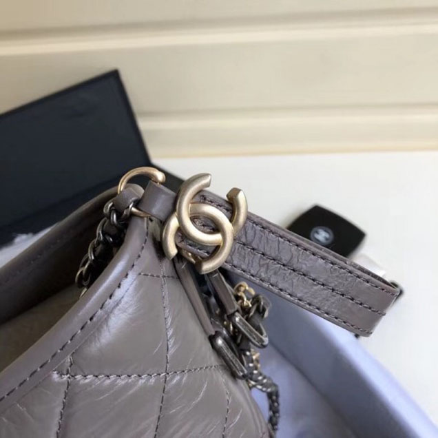 Chanel Gabrielle Medium Hobo Bag A93824 Etoupe 2018