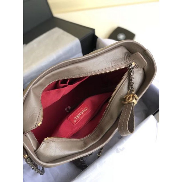 Chanel Gabrielle Medium Hobo Bag A93824 Etoupe 2018