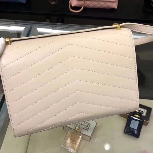 Chanel Chevron Calfskin Small Flap Bag A57491 Beige 2018 Collection
