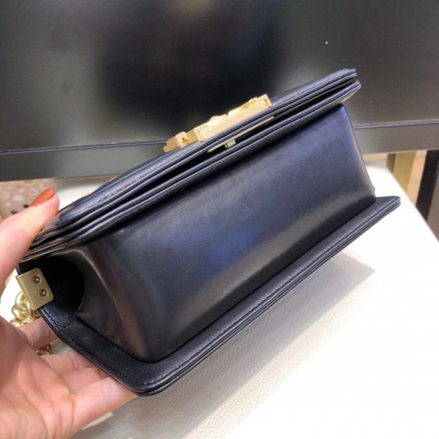 Chanel Tweed Boy Flap Shoulder Small Bag 2018