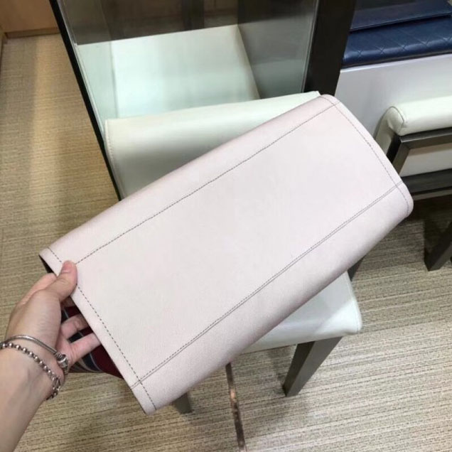 Chanel Canvas Deauville Shopping Bag A66941 Beige/Stripe 2018