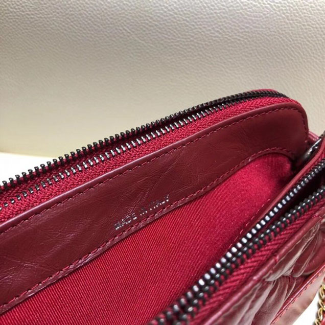 Chanel Gabrielle Clutch With Chain Bag A94505 Red 2018