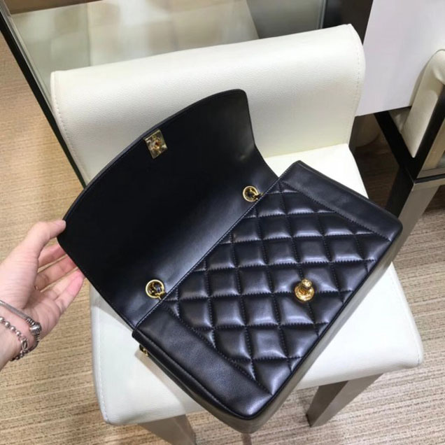 Chanel Lambskin Vintage Flap Bag A87062 Black 2018