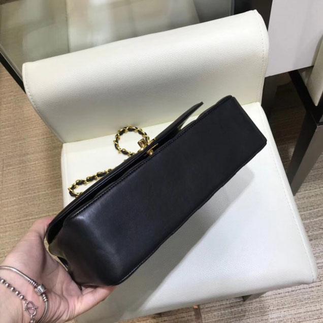 Chanel Lambskin Vintage Flap Bag A87062 Black 2018