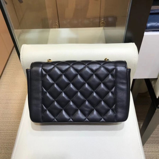 Chanel Lambskin Vintage Flap Bag A87062 Black 2018