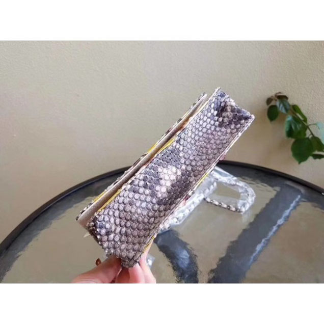 Chanel Python Wallet On Chain WOC Bag 01 2018