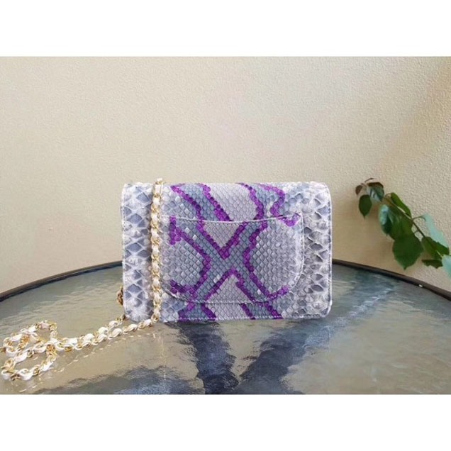 Chanel Python Wallet On Chain WOC Bag 02 2018